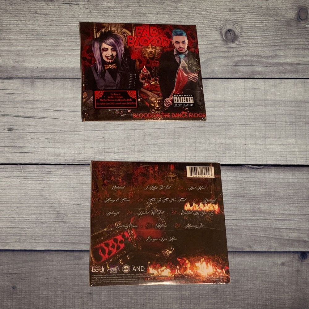 BOTDF Blood On The Dance Floor Bad Blood CD Rare Scene Brokencyde